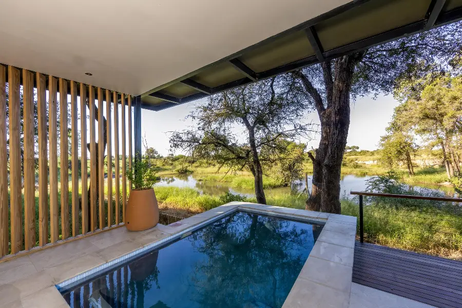 Views from your private pool | RockFig Safari Lodge