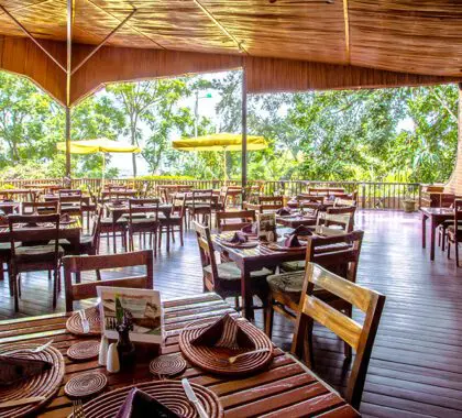 Mouth-watering cuisine served in Heaven Restaurant. 