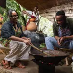 A banana wine making lesson.