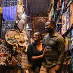 Head to the markets for some shopping.