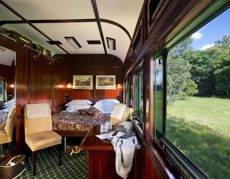 Rovos Rail Deluxe Suite.