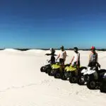 Quad biking in atlantis, Cape Town.