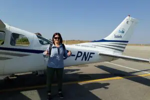 Viajando por África.