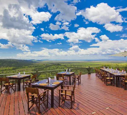 Comedor en Soroi Serengeti.