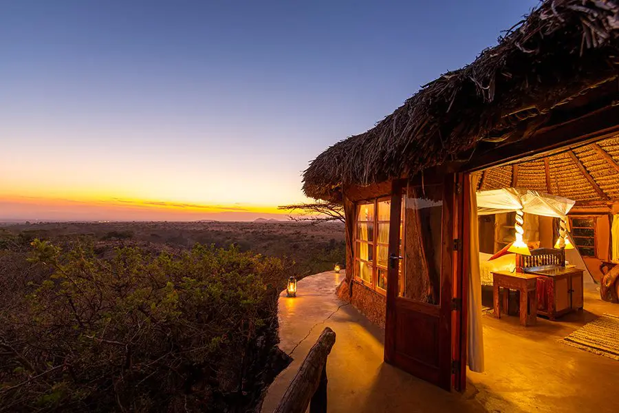Dormitorio y puestas de sol.
