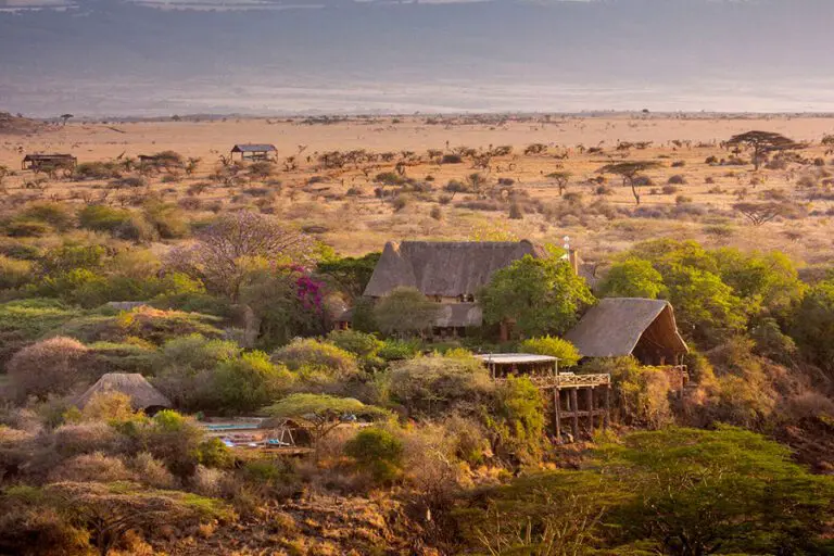 Exterior del Lewa Wilderness Lodge