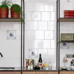 The kitchen of a two bedroom apartment.