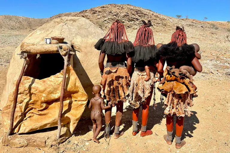 The Himba tribe.