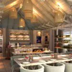There are two restaurants at the resort and a host of other dining options.