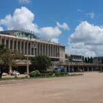 Tazara Railway Station in Dar es Salaam.