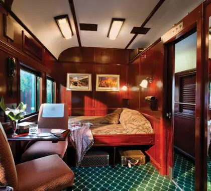 Spacious suites.