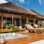 La suite con jacuzzi.