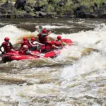 White water rafting along the Zambezi River | Avani Victoria Falls Resort