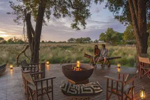 Ubicación privilegiada en el norte del delta del Okavango, rico en vida salvaje.