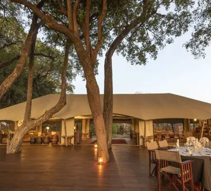 Exterior of Duba Explorers Camp.