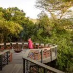The boma at Sanctuary Olanana.