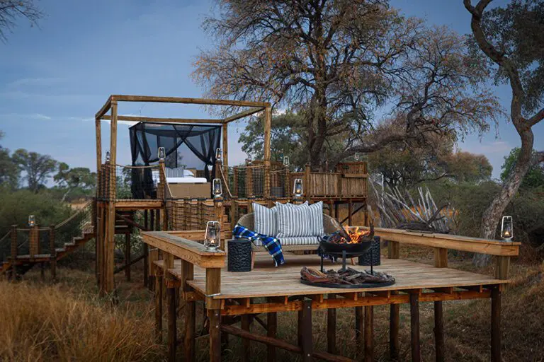 Pase una noche bajo las estrellas en la Sky Suite | Tuludi Camp