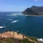 A viewpoint along the scenic Chapman's Peak drive.