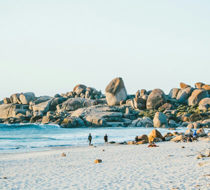 Lay back and relax under the sun on one of Cape Town's heavenly beaches.