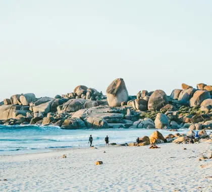 Lay back and relax under the sun on one of Cape Town's heavenly beaches.