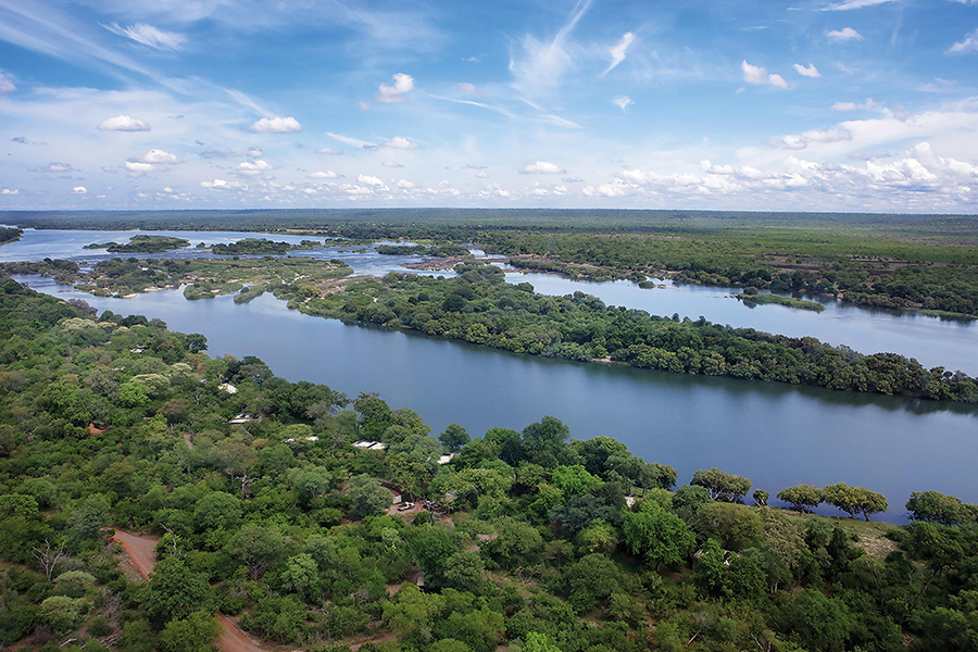 matetsi-river-lodge-camp-aerial-view-zambezi-vic-falls