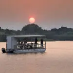 Don't miss out on sunset boat cruises on the Zambezi River. 