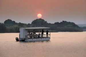 Don't miss out on sunset boat cruises on the Zambezi River. 