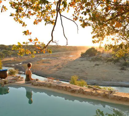 La piscina de Meno a Kwena.