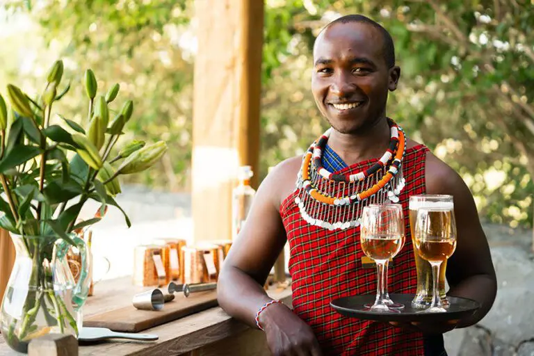 Servicio amable por parte del personal de Naboisho.