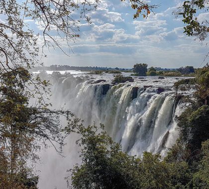 Witness the might of Victoria Falls. 