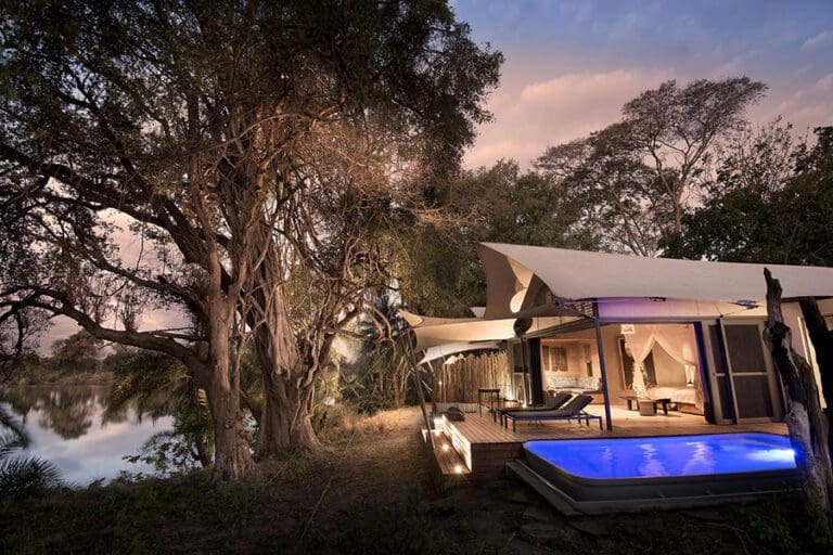 Suite del Thorntree River Lodge.