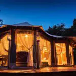 Exterior del campamento Kambi de Kusini Kopjes