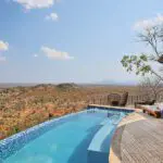 Swimming pool and deck