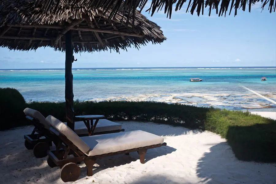 Vista a la playa