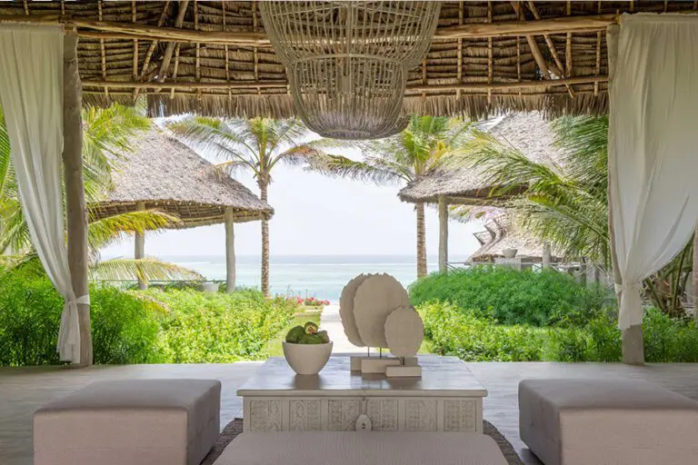 Lounge area with a view