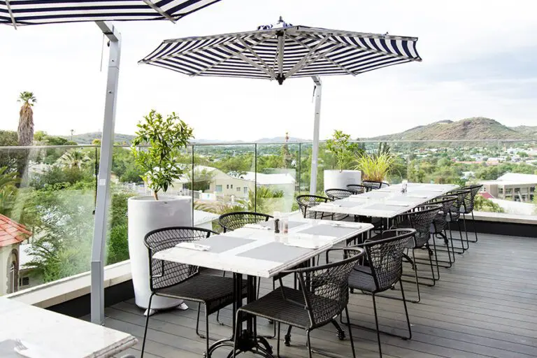 View from the sky lounge. 