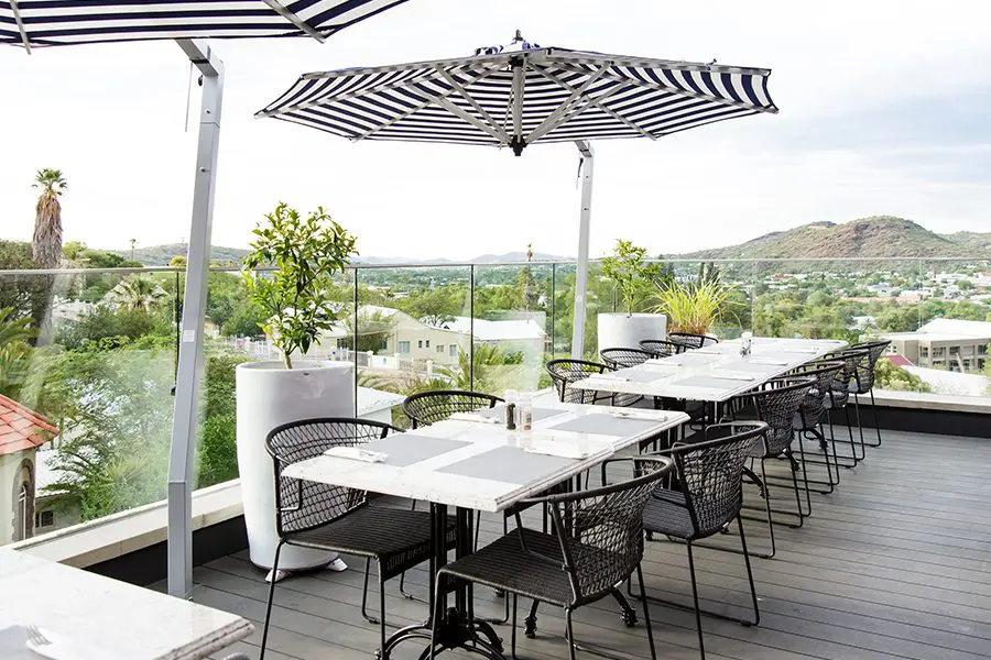 View from the sky lounge. 