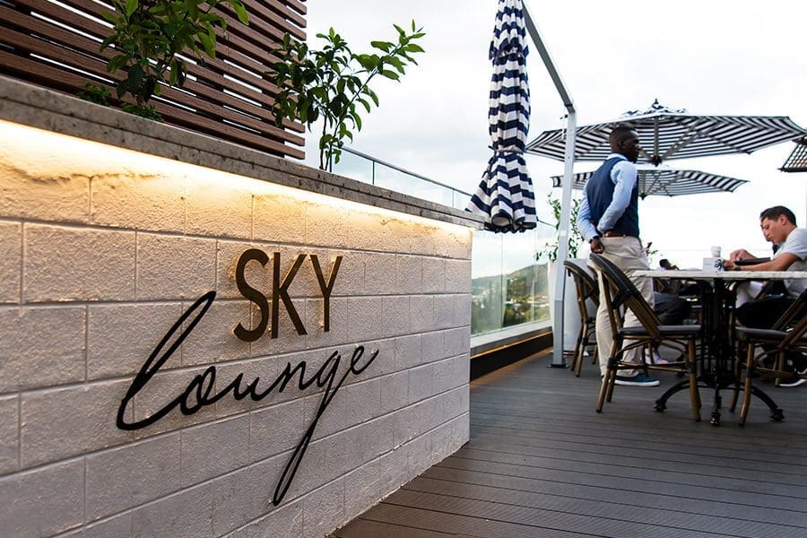 Sky lounge. 