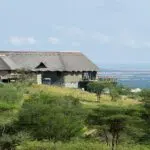 Exterior del Kuku Kubu Tented Lodge.