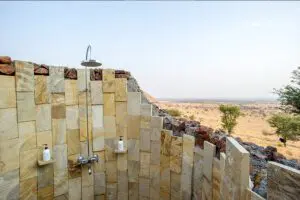 Ducha exterior.
