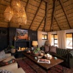 Lounge interior at Kwessi Dunes.