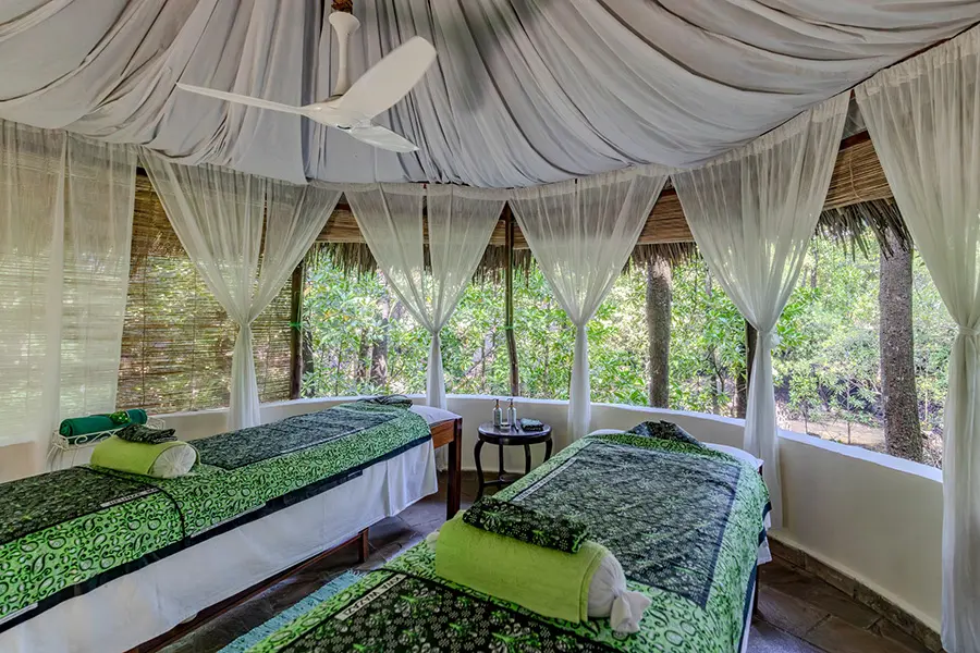 Disfrute de un tratamiento de spa. 