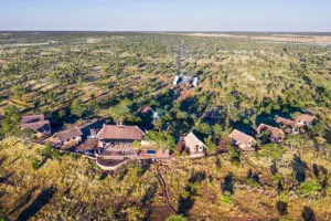 Exterior of the Deka camp