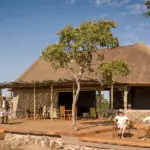 Exterior of main area