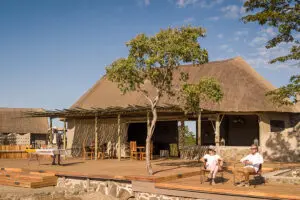 Exterior of main area