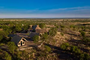 Exterior of the bedrooms