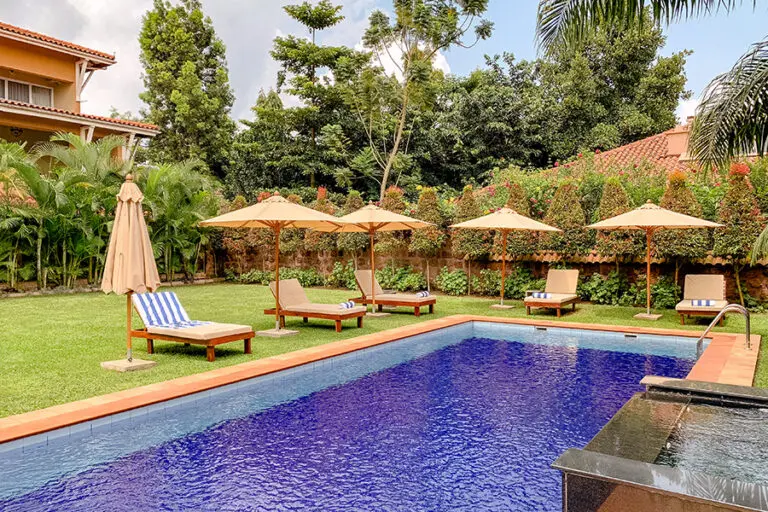 Swimming pool area