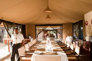 Dining area