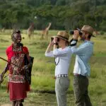 Head out on a walking safari with Bateleur Camp.