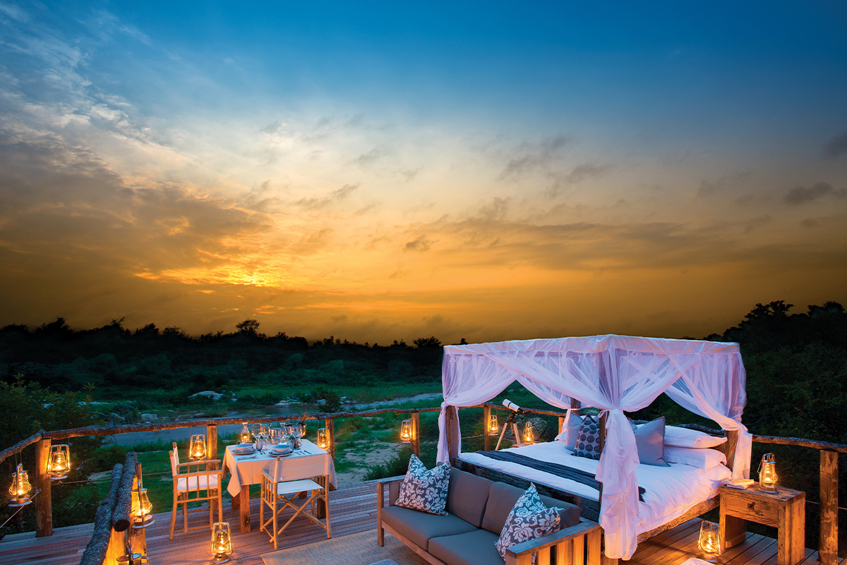 For a safari experience that has everything, consider a private sleep-out where it's just you under the African night sky.